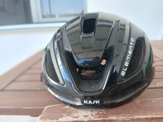Kask Elemento Negro Brillo Talla L