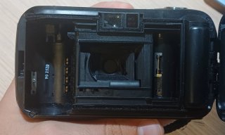 Olympus mju-1 con funda