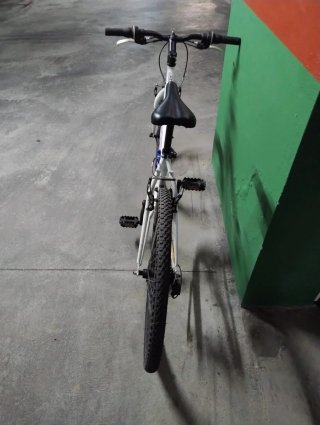 Bicicleta junior blanca