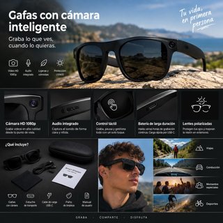 Gafas Inteligentes con Cámara