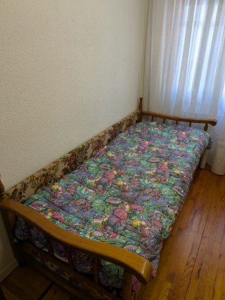 Cama nido madera y metal