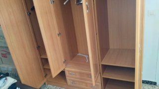 Armario 4 puertas madera