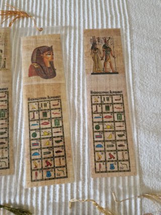 8 Segnalibri Papiro Egiziano