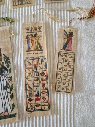 8 Segnalibri Papiro Egiziano
