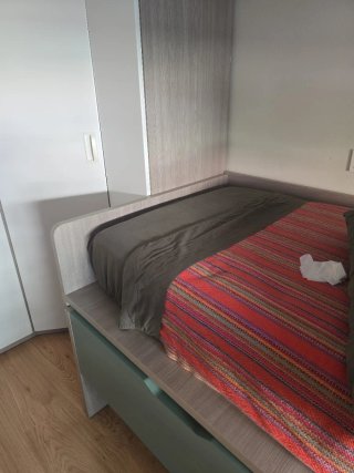 Cama nido con cajones de madera
