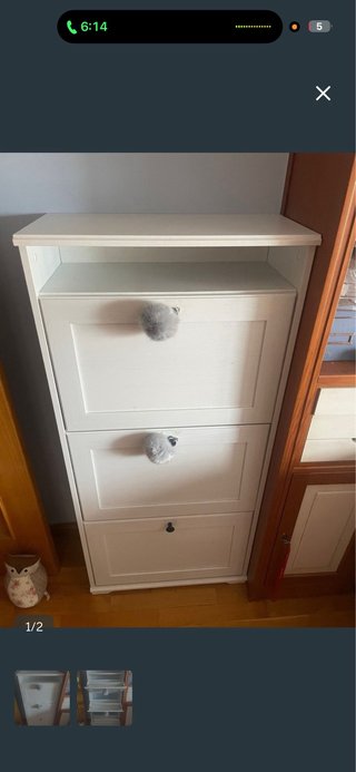 Zapatero Blanco Ikea - edicion limitada