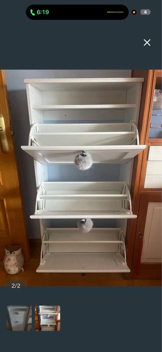 Zapatero Blanco Ikea - edicion limitada