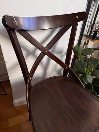 Silla vintage madera curvada Thonet