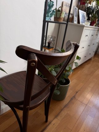 Silla vintage madera curvada Thonet
