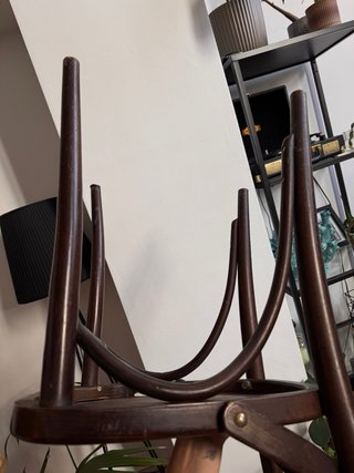 Silla vintage madera curvada Thonet