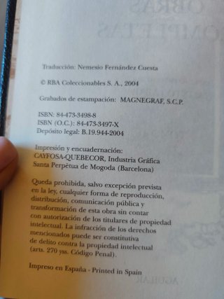 Obras completas Hugo (5 tomos)