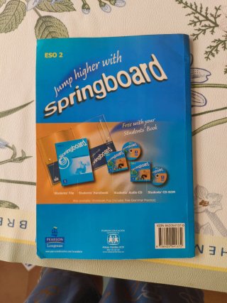 Springboard ESO 2 Student's Book - Longman + Audio