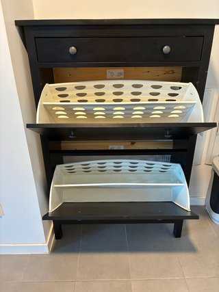 Zapatero HEMNES de IKEA – Marrón oscuro
