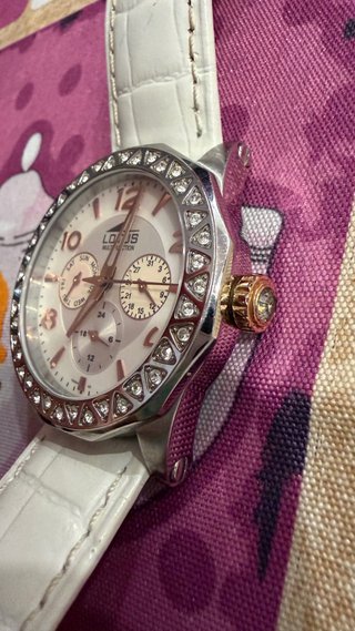 Reloj Lotus Mujer Multifunción Blanco