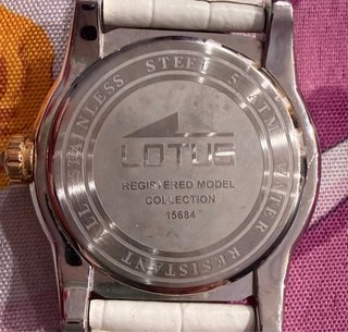 Reloj Lotus Mujer Multifunción Blanco