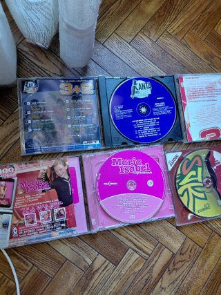 Lote 4 CDs Música Infantil Juvenil 2000s