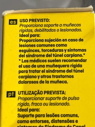 FUTURO Muñequera Metacarpiana Reversible 3M