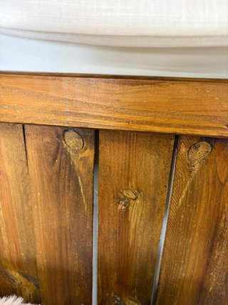 Cabezal rústico madera 150cm