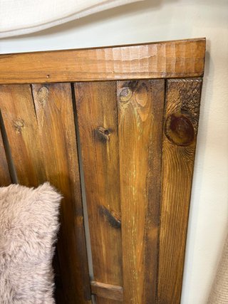 Cabezal rústico madera 150cm