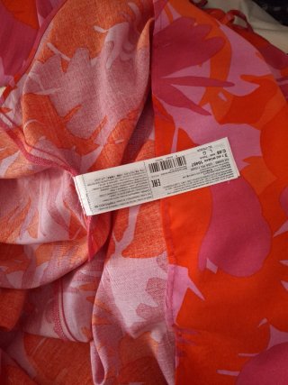 Vestido largo floral Mango