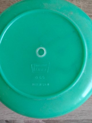 Orinal infantil verde de Industrias Gali año 70