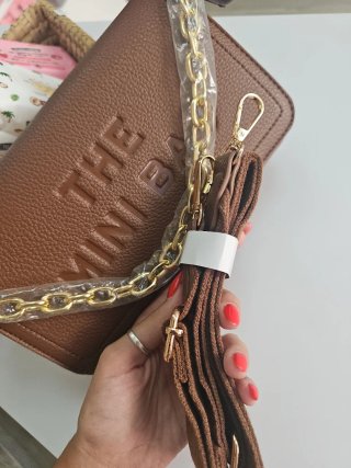 Bolso Mini Bag Marrón