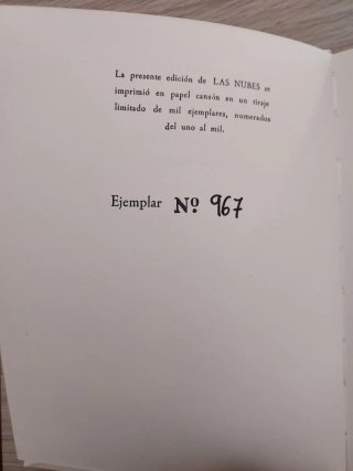 Las Nubes - Luis Cernuda - Colección Rama de oro