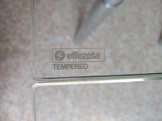 Tavolo Effezeta allungabile in vetro