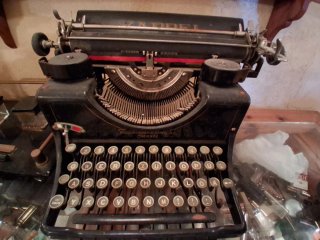 Máquina de escribir antigua Kappel