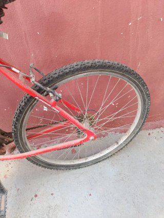 Bicicleta Montaña Iron Track Roja/Gris