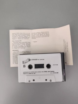 Strider Spectrum Cassette