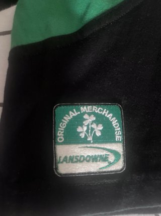 Camiseta Rugby Irlanda Lansdowne Negra Talla xl