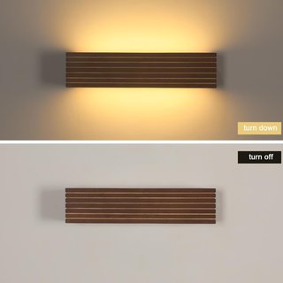 Aplique pared LED 18W 34cm luz cálida