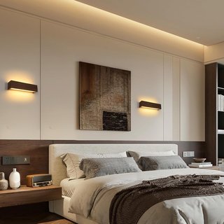 Aplique pared LED 18W 34cm luz cálida