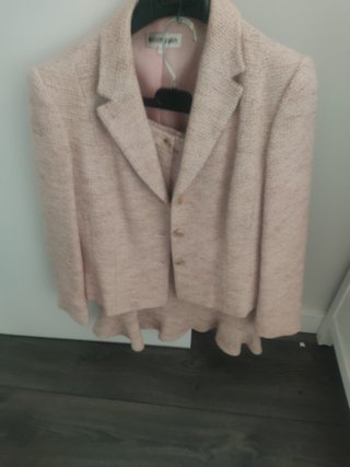 Traje chaqueta rosa