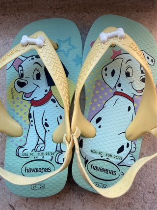 Chinelos Havaianas 101 Dálmatas 23/24
