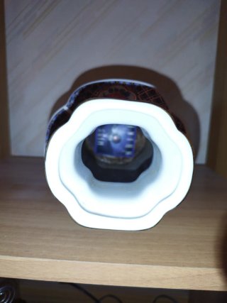 Vaso ceramica stile giapponese floreale