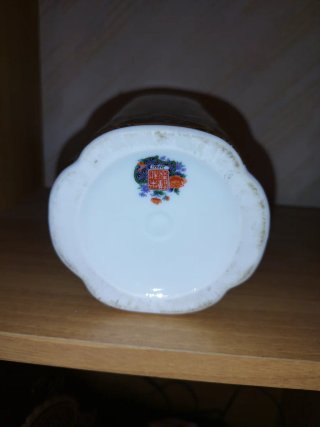 Vaso ceramica stile giapponese floreale