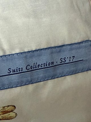Traje de caballero Zara azul