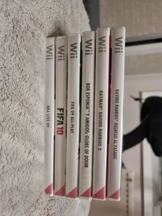 Lote 6 Juegos Wii