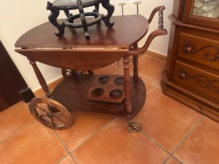 Desserte / Carro de servicio madera maciza