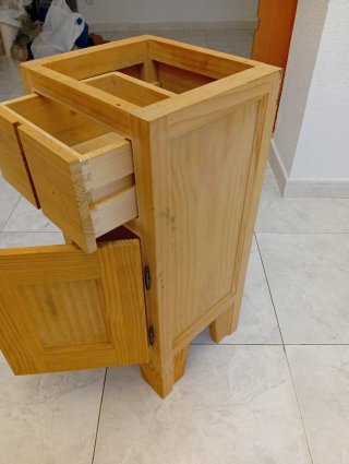 Mesitas de noche de madera