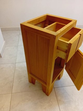 Mesitas de noche de madera