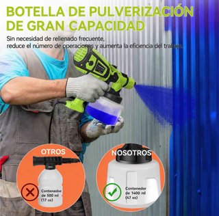 Pistola Pintura Electrospray
