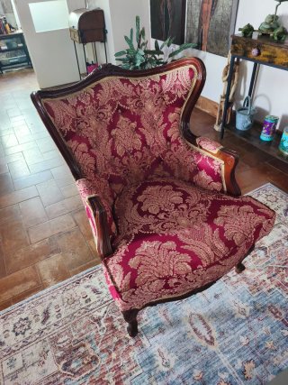 Conjunto Luis XV sofá y sillones