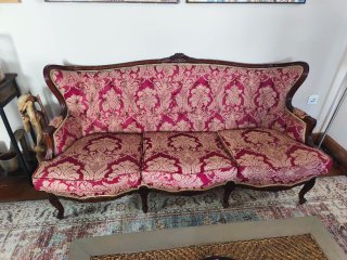 Conjunto Luis XV sofá y sillones