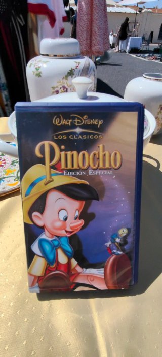 Lote 10 Películas VHS Disney Clásicos Español
