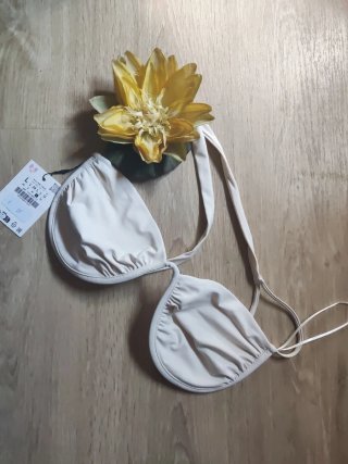 Top Bikini aros Zara Talla L