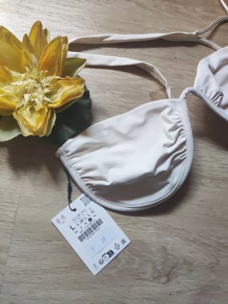 Top Bikini aros Zara Talla L