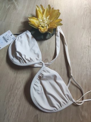 Top Bikini aros Zara Talla L